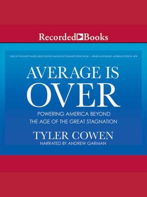 cover image of Average Is Over
